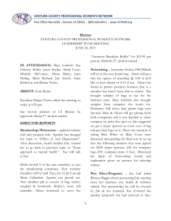 June, 2013 LT Retreat Meeting Minutes