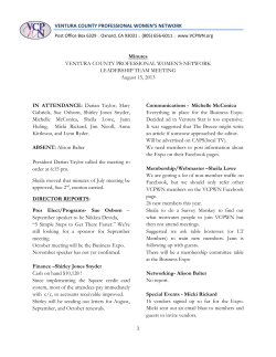 August, 2013 LT Meeting Minutes