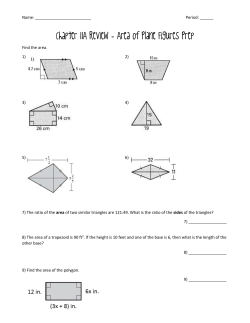 Chapter 11A Review