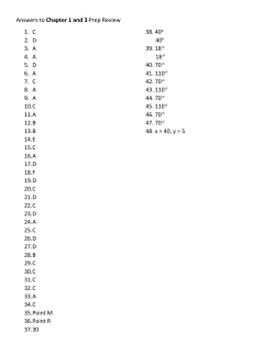 Ch. 1-8 Review