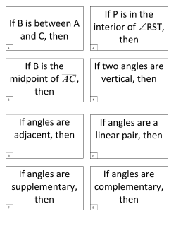 Geometry PAP Flash Card 1st Semster