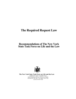 The Required Request Law (PDF)