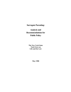 Surrogate Parenting (PDF)