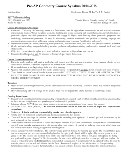 Geometry PAP Syllabus 14-15