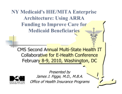 CMS Second Annual Multi-State Health IT Collaborative for E-Health Conference