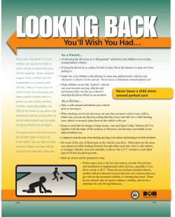 "LOOKING BACK, You'll Wish You Had"