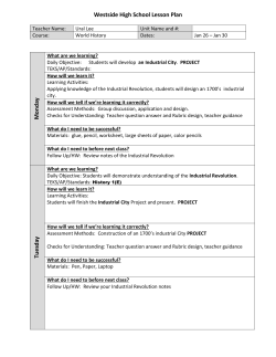 Lesson Plans 1/26-1/30