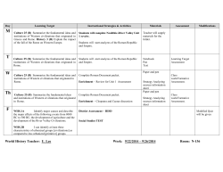 Lesson Plans 9/22-9/26