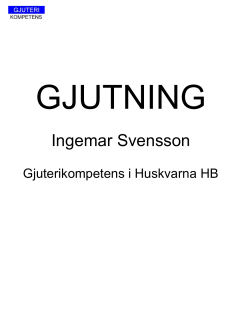 Gjutning - Inledning pdf sept 2013.pdf