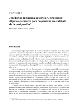 Recibimos demasiada asistencia? Innecesaria? Algunos elementos para no perderse en el debate de la reasignaci n.
