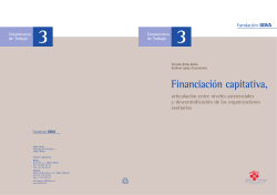 Financiaci n capitativa, articulaci n entre niveles asistenciales y descentralizaci n de las organizaciones sanitarias.