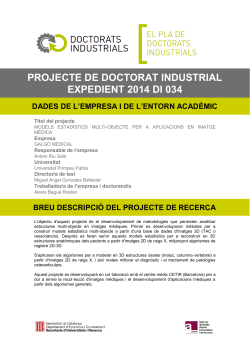 Models estad&iacute;stics multi-objecte per a aplicacions en imatge m&egrave;dica