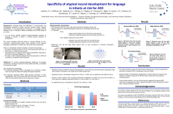 Specificity of atypical neural development for language in infants at-risk for ASD