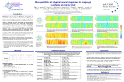 The specificity of atypical neural responses to language in infants at risk for ASD