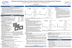Interactive Social Neuroscience to Assess Reward Processing in the Broad Autism Phenotype: An Event-Related Potential Study