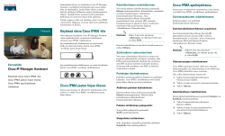 Cisco IP Manager Assistant -pikaopas esimiehille Cisco CallManager 4.0 -sovellusta varten