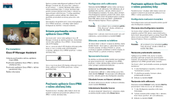 Stru&Auml;�n&Atilde;&frac12; preh&Auml;&frac34;ad aplik&Atilde;&iexcl;cie Cisco IP Manager Assistant pre mana&Aring;&frac34;&Atilde;&copy;rov pre Cisco CallManager 4.1.2