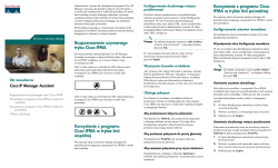 Skr&Atilde;&sup3;cona instrukcja obs&Aring;&sbquo;ugi programu Cisco IP Manager Assistant dla systemu Cisco CallManager 4.0