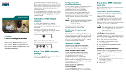 Cisco IP Manager Assistant Introduktionskort for chefer for Cisco CallManager 4.0