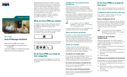 ReferÃ¨ncia rÃ pida de Cisco IP Manager Assistant per a caps per a Cisco CallManager 4.1.2