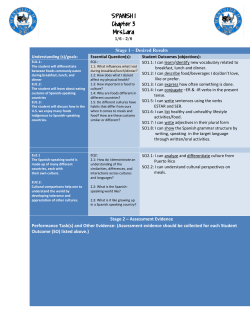 Unit Plan (Backwards)