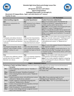 Unit Plan (Backwards)