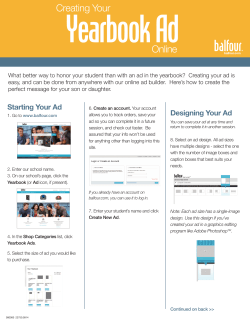 How to build your own ad.