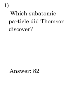 Atoms Scanvenger Hunt Review