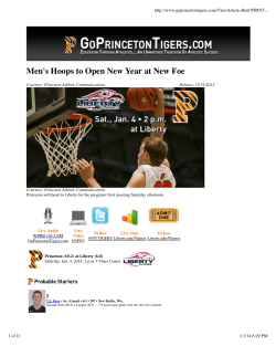 Princeton Game Notes