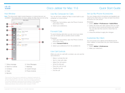 Quick Start Guide for Cisco Jabber for Mac 11.6