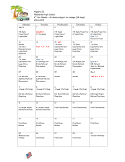 6th six weeks calendar