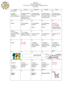 5th six weeks calendar