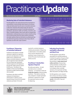 Practitioner Update - Spring 2009