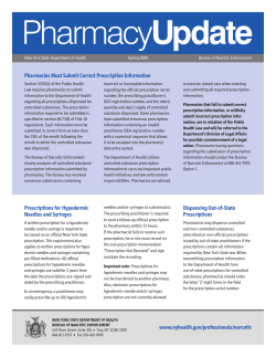 Pharmacy Update - Spring 2008