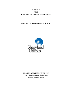 Sharyland Utilities, L.P.