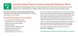 Long Drive Ahead? Tips for Truckers to Stay Alert Behind the Wheel