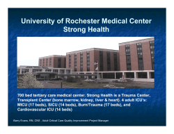 University of Rochester Medical Center - Strong Health