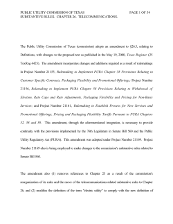 Order Adopting Amendment 26.5 as Approved at the September 7, 2000 Open Meeting and Published in the Texas Register on October 20, 2000