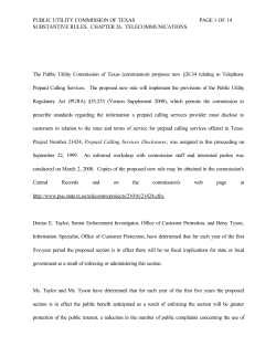 Proposed New 26.34 as Published in the Texas Register on April 7, 2000