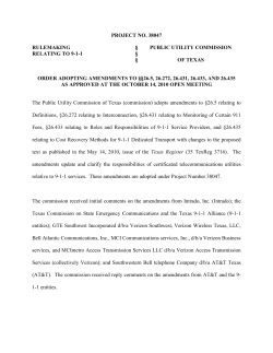 Order Adopting Amendments to 26.5, 26.272, 26.431, 26.433 and 26.435 as Approved at the October 14, 2010 Open Meeting