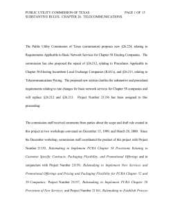 Proposed New 26.224 as Published in the May 19, 2000 Texas Register