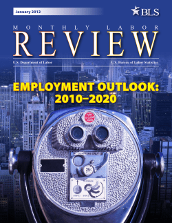 January 2012 Monthly Labor Review
