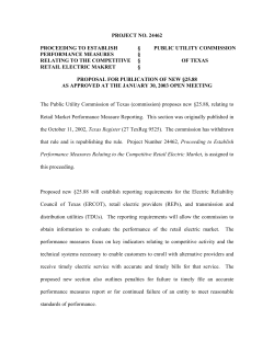 Proposed New 25.88, as Published in the Texas Register on February 8, 2002