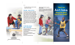 Don't Let Asthma Knock the Wind Out of Your Child! (English)
