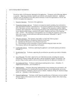 SSC of Investor Owned Utilities Application Instructions