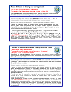 2016 Hurricane Bill Insert - June, August, October