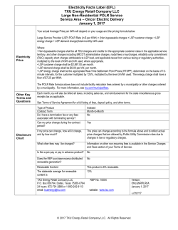 GDF Suez Energy Resources LNR