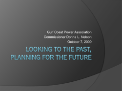 GCPA 2009 - October 7, 2009