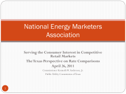 National Energy Marketers Association - April 26, 2011