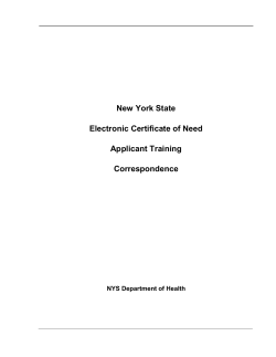 Printable Correspondence Guide